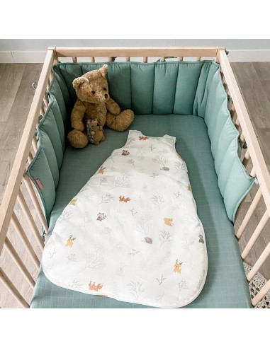 Gigoteuse bebe hiver Dream Forest coton bio - TOG 2,5 rembourrage situé sous