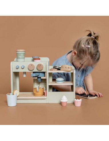 Grande machine à café en bois pas cher chine